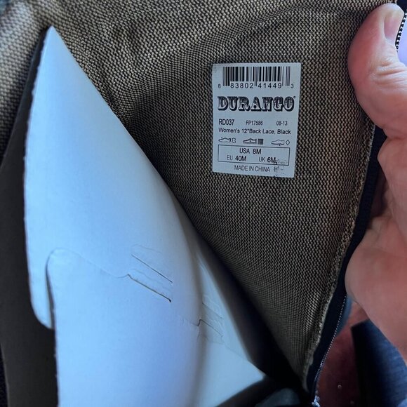 NEW Durango Women's Austin Sexy Moto Western Boot- Size‎ 8 - Picture 9 of 9